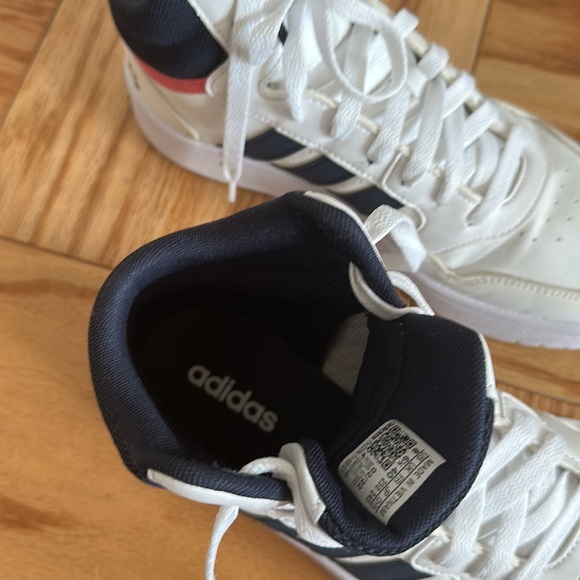 🤍WOMEN'S ADIDAS HOOPS 3.0 MID SNEAKERS - Picture 6 of 8